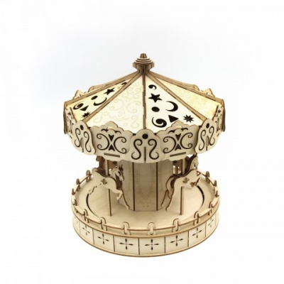 Jigzle  迷你旋轉木馬(95折)★家庭親子活動的首選