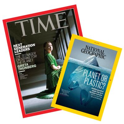 TIME 30期(8個月) +《National Geographic》國家地理雜誌英文版一年12期 ★送TIME數位版+送英文精裝書